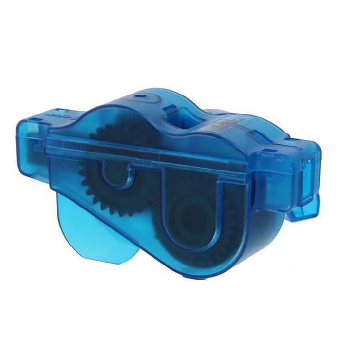 กล่องล้างโซ่ พร้อมแปรงขัดเฟืองและโซ่ จักรยาน