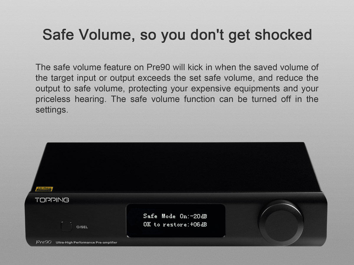 ขาย Topping Pre90 ปรีแอมป์ Preamplifier ระดับ Hi-Res