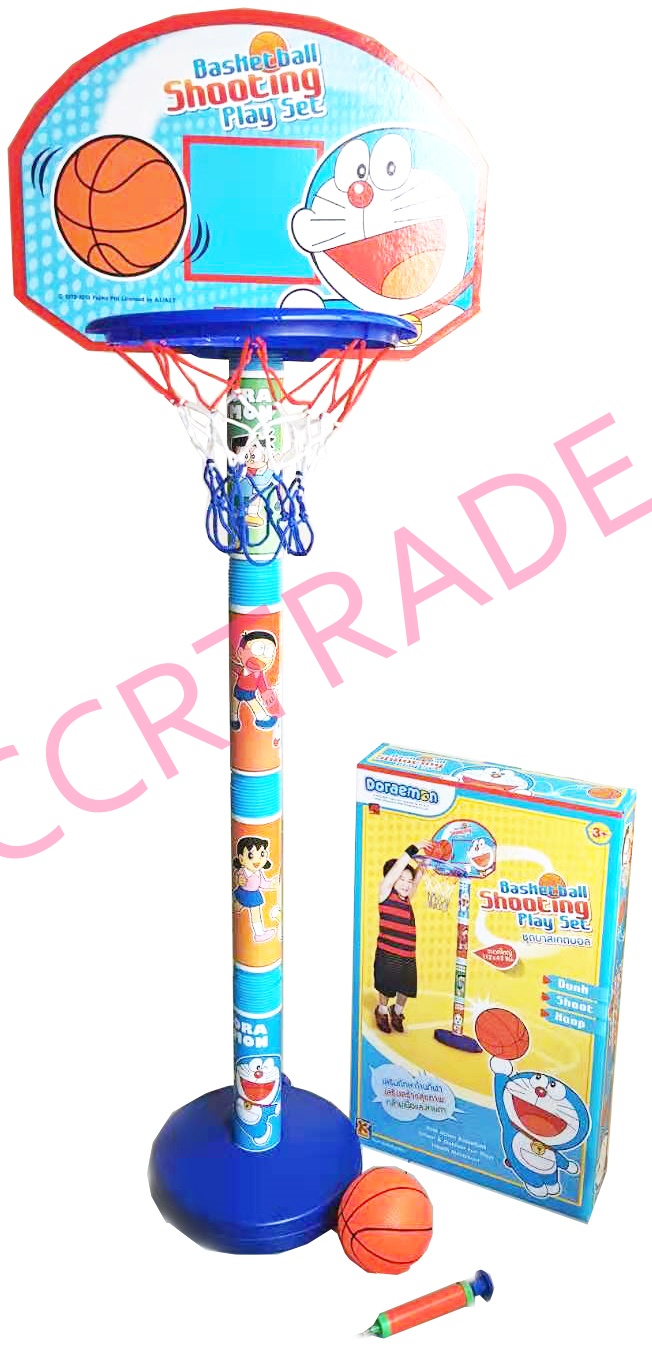 ชุดแป้นบาสโดราเอม่อนกล่องจัมโบ้ 42x112 ซม.(ลิขสิทธิ์แท้)(1x3)