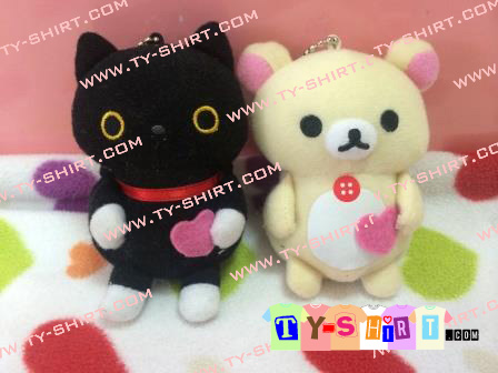 ตุ๊กตาจิ๋ว ริลิคุมะ กับ แมว โน๊ะคิ