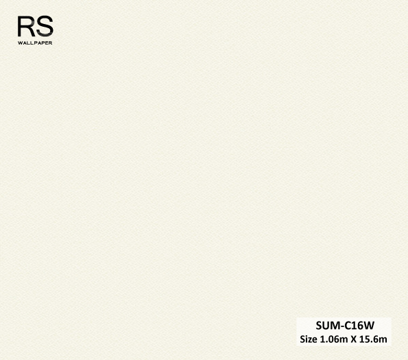 วอลเปเปอร์ พื้นสีครีม SUM-C16W