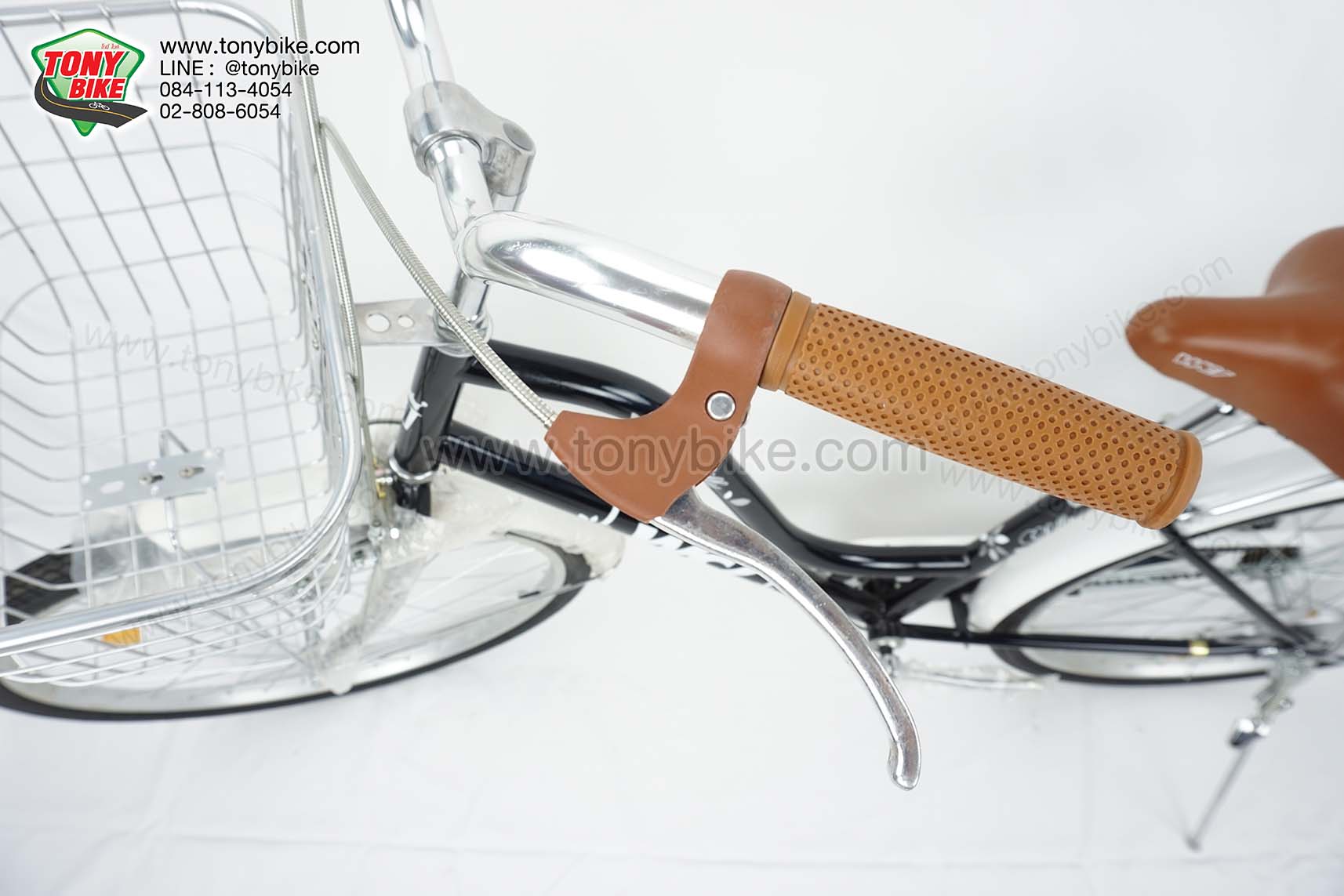 จักรยาน แม่บ้าน Wci รุ่น Leaf ล้อ 26" สีดำ