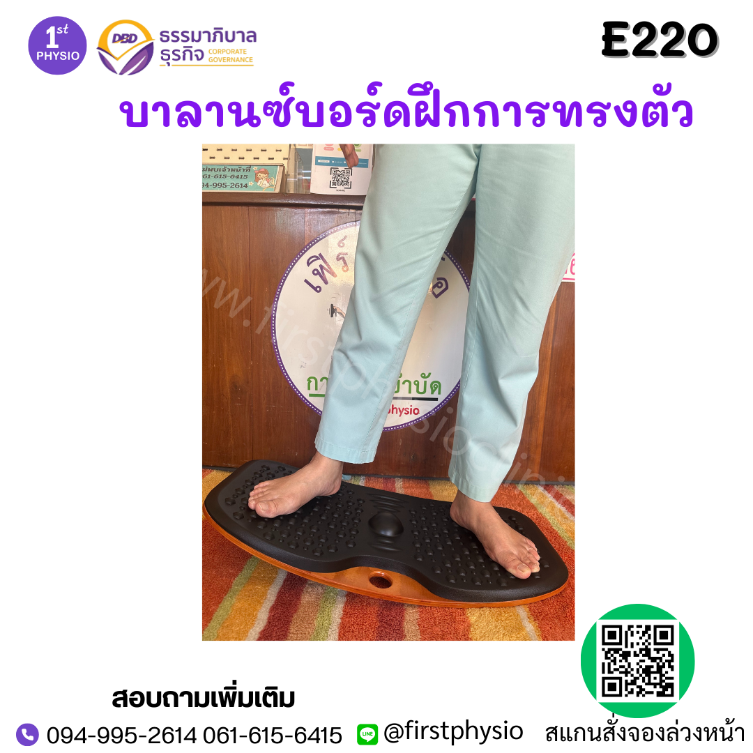 บาลานซ์บอร์ดฝึกการทรงตัว / FUNCTIONAL BALANCE BOARD