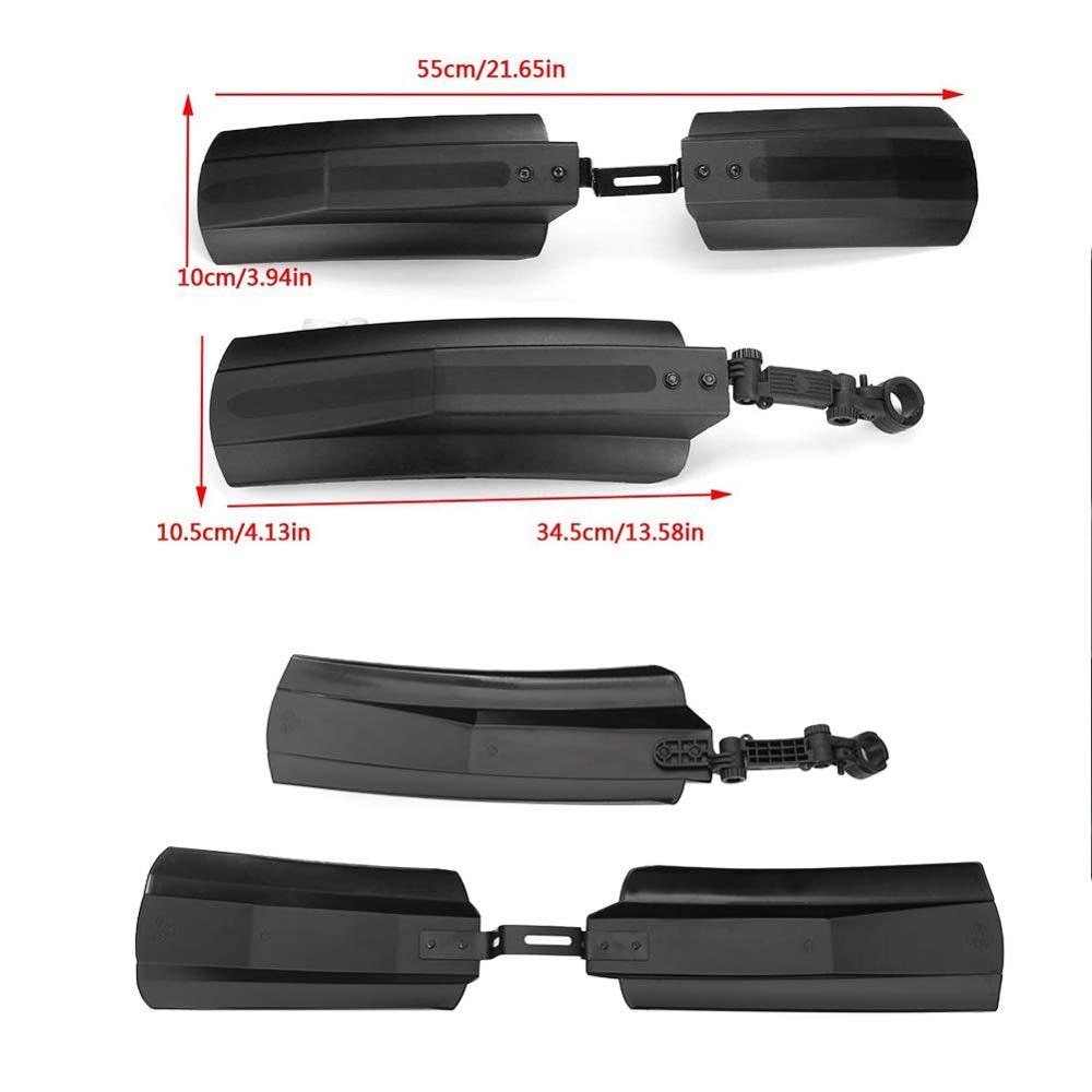 บังโคลนรถจักรยานแฟตไบค์ บังโคลนรถล้อโต หน้า+หลัง