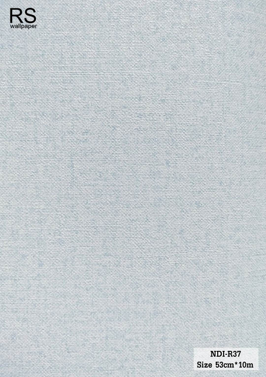 วอลเปเปอร์ ลายผ้า สีฟ้าอ่อน NDI-R37