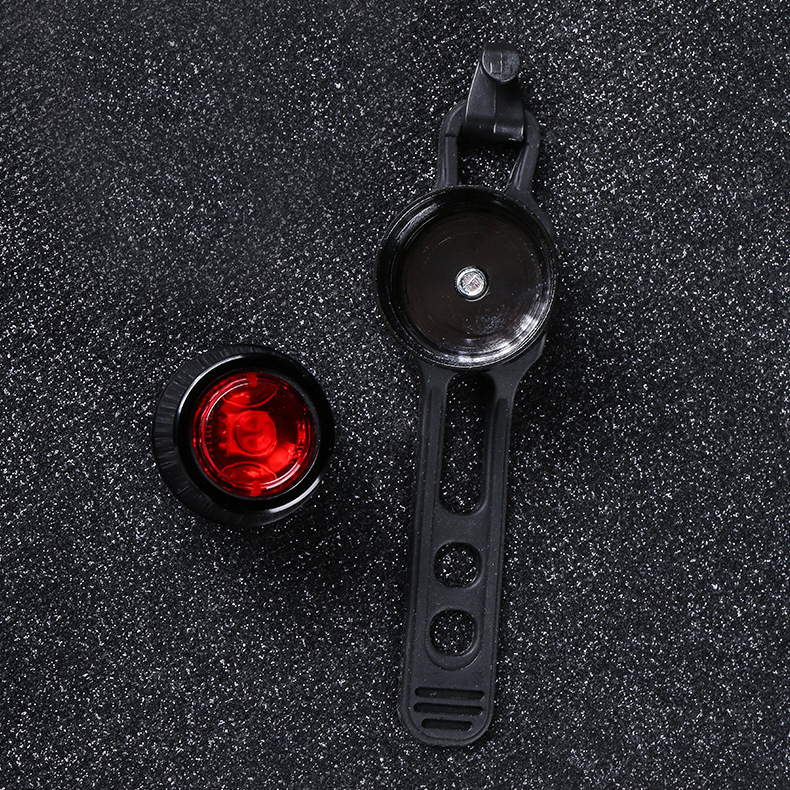 ไฟท้ายจักรยานแบบชาร์จ USB ไฟติดหมวก THAIBIKE บอดี้อลูมิเนียม