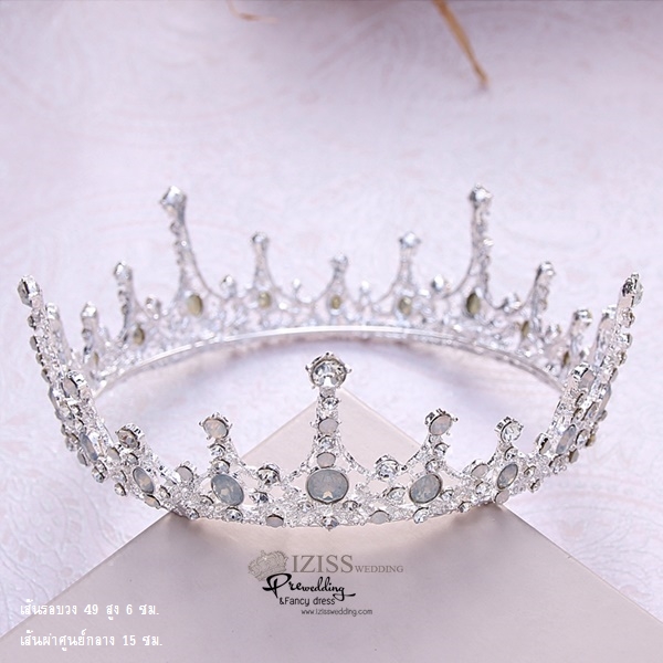 AC032 **รวม17 แบบเทียร่าสวยๆ**พรีออเดอร์เทียร่า มงกุฎเพชร ต่างหูและสร้อยคอ ชุดเครื่องประดับเจ้าสาวสวยหรูดุจเจ้าหญิง