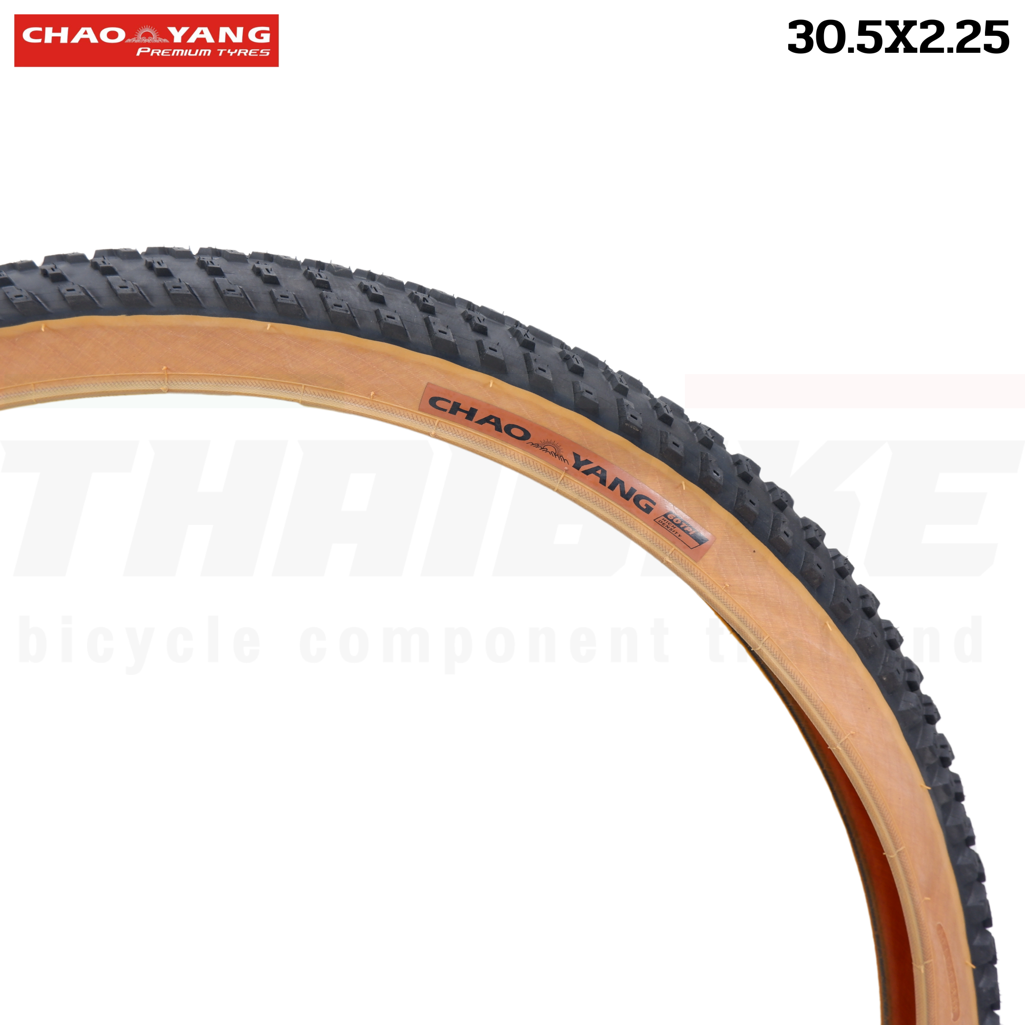 ยางนอกจักรยานเสือภูเขาขอบลวด CHAOYANG ขนาด 30.5X2.25 ยางใน 30.5X2.25