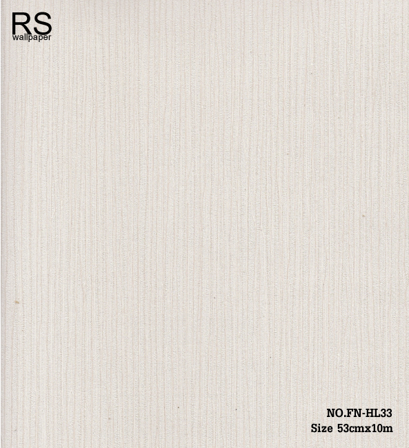 วอลเปเปอร์ สีพื้นครีม มีเทกเจอร์ลายเส้นในตัว FN-HL33