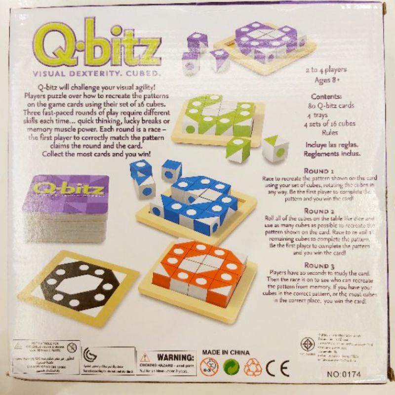 เกมเรียงลูกบาศก์ Q bitz พร้อมส่งจากไทย