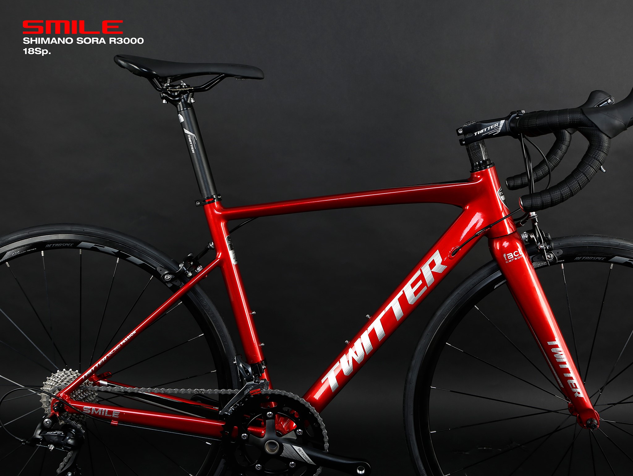 จักรยานเสือหมอบ รุ่น SMILE SORA TWITTER