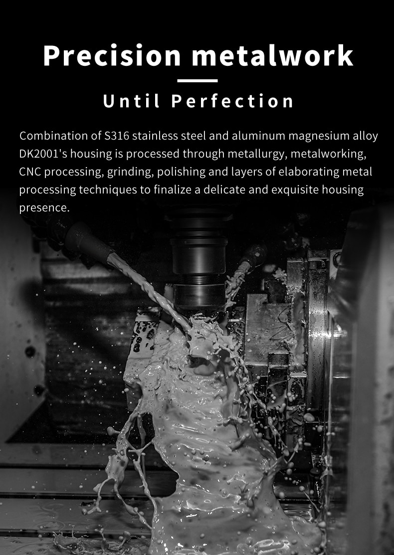 (สินค้ามีตำหนิ) DUNU DK-2001 หูฟัง 4 ไดรเวอร์ (3BA+1DD) รองรับ Hi-Res