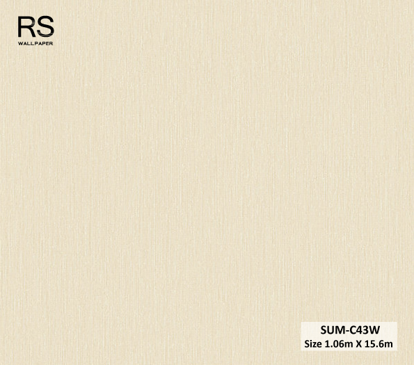 วอลเปเปอร์ สีน้ำตาลอ่อน SUM-C43W