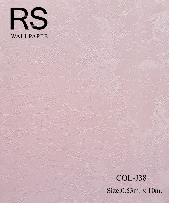 วอลเปเปอร์พื้นสีชมพู COL-J38