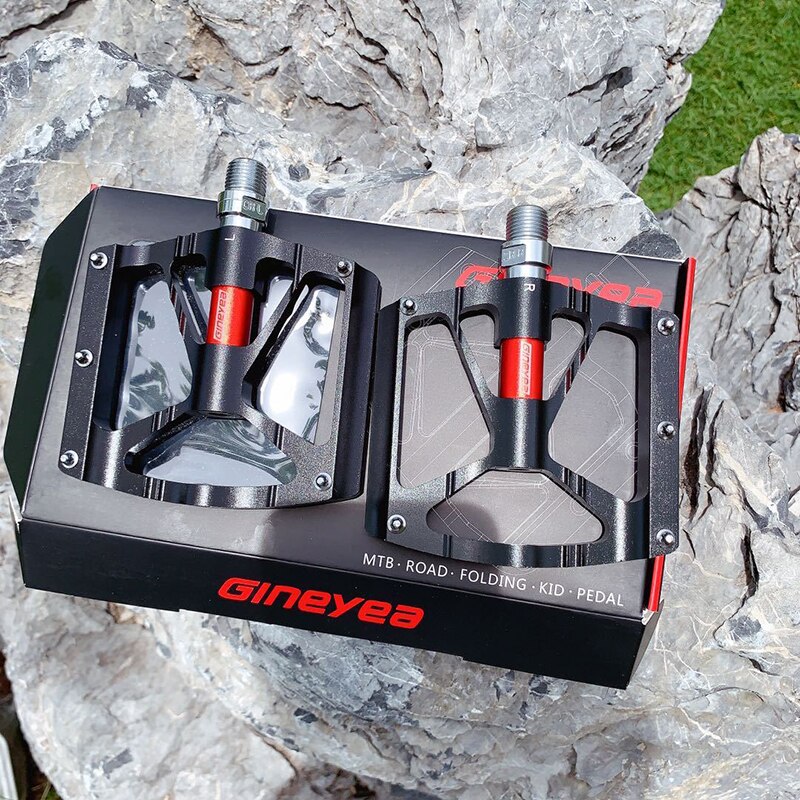 บันไดจักรยาน Gineyea Bicycle Pedal with Nails Anti-slip Pedals K307