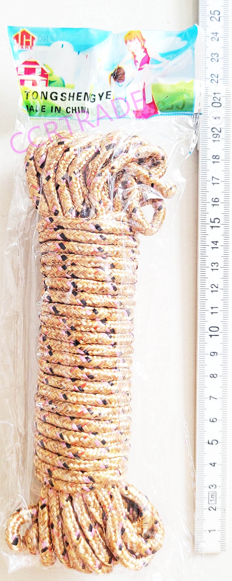 เชือกพาราคอร์ดสีสด 5 ม.ถุง