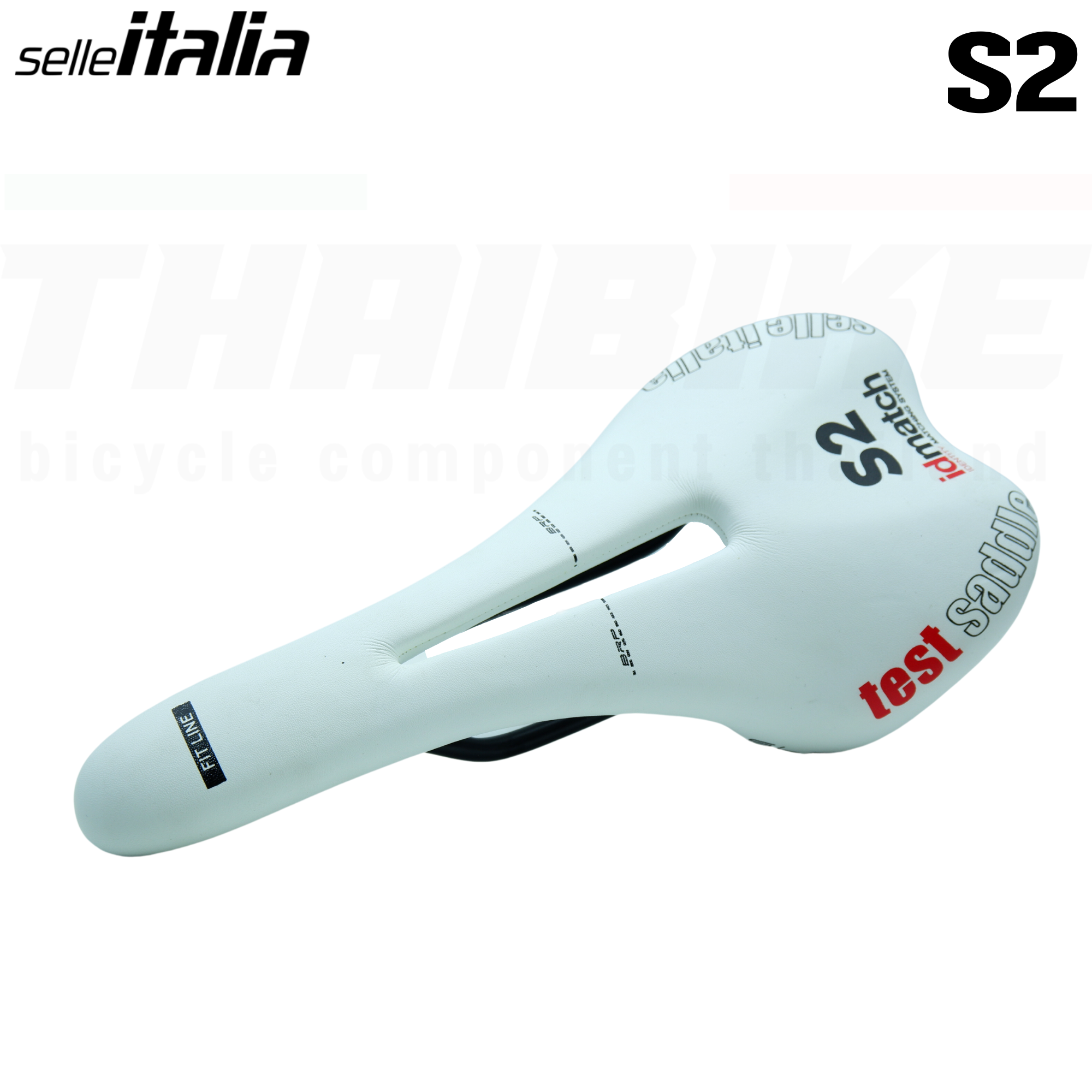 อานจักรยานเสือหมอบ เสือภูขา ของใหม่ รุ่นเทสสีขาว SELLE ITALIA S1 S2 S3 L1 L2 L3