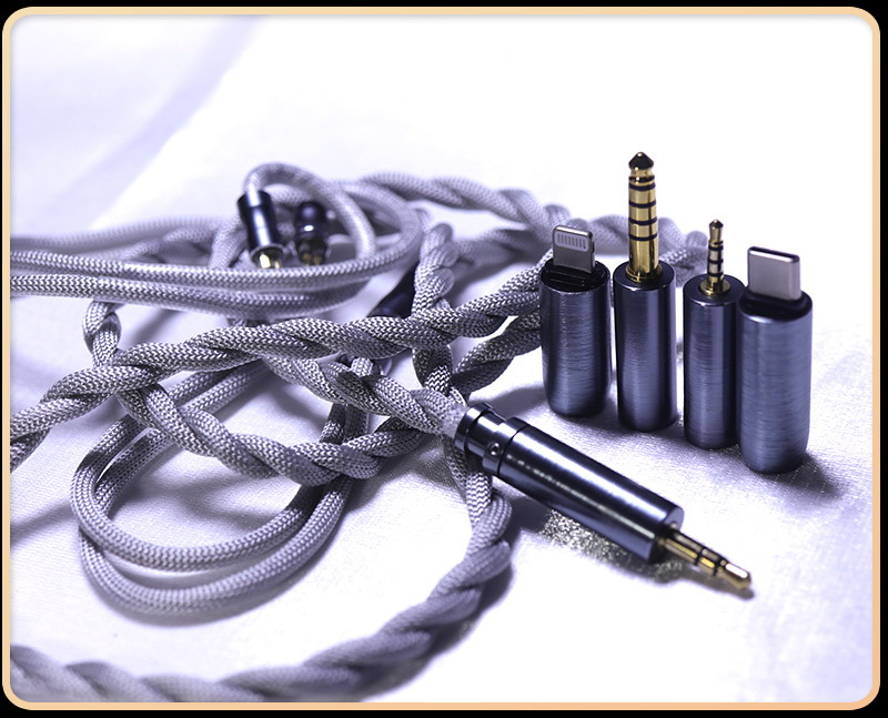 ขาย Hakugei joyful voice Gray สายอัพเกรดหูฟัง Hybrid 3 ธาตุ ระดับเทพ [สีเทา]