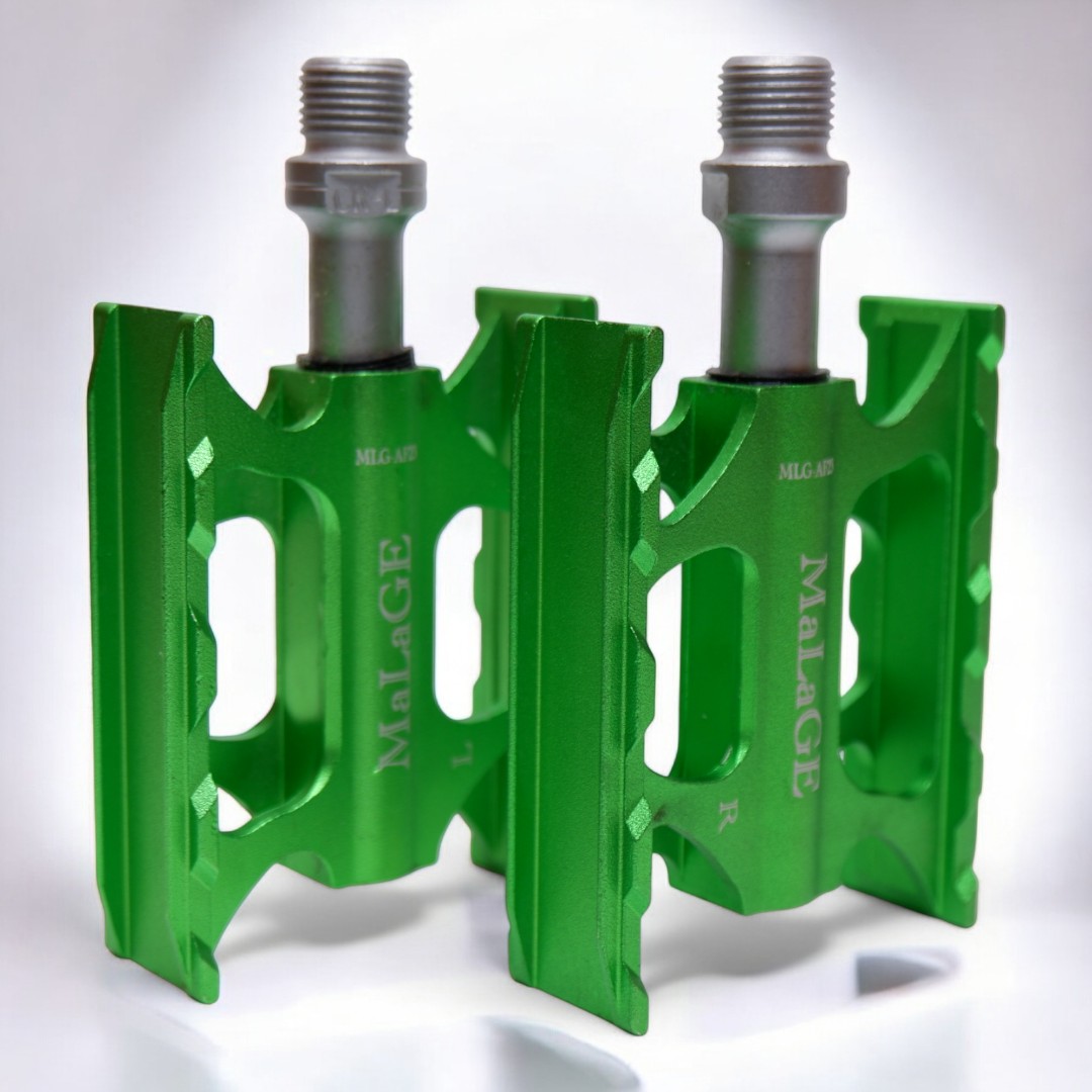 🚴♂️ บันไดจักรยาน MALAGEAF23 – อะลูมิเนียมCNCน้ำหนักเบา หมุนลื่นเกาะเท้าแน่นทุกทาง