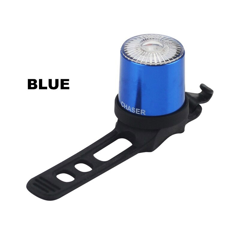 ไฟท้ายจักรยานแบบแม่เหล็ก ชาร์จ USB magnet ไฟสองสี ติดหมวก ติดหลักอาน