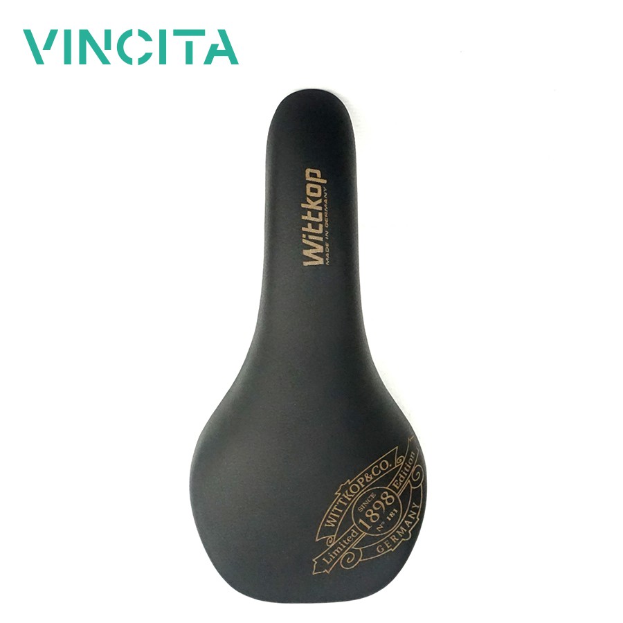 VINCITA : S094 เบาะหนังทรงสปอร์ต WITTKOP VELODROME - SPORT LEATHER SADDLE WITTKOP VELODROME