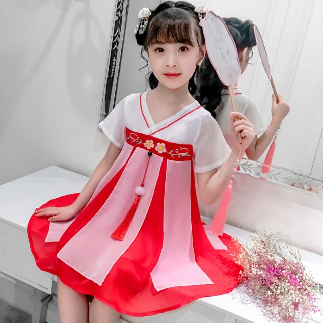 ชุดกีเพ้่าเด็ก ชุดจีนเด็ก พร้อมส่ง