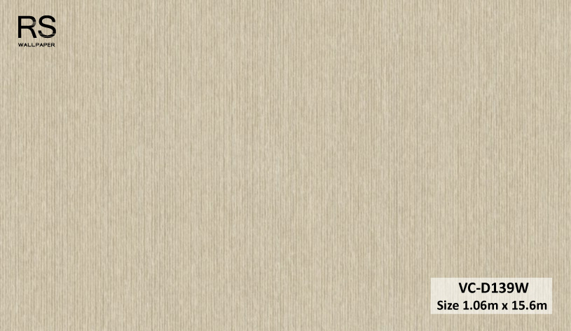 วอลเปเปอร์ลายเสี้ยนไม้ สีน้ำตาลทอง VC-D139W