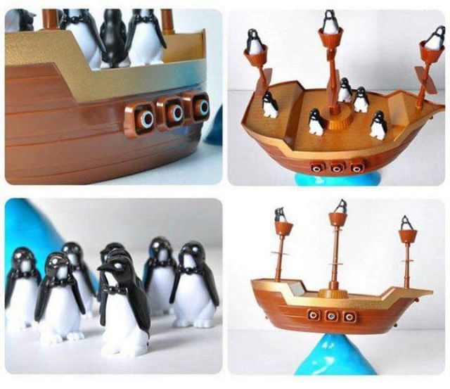 เกมแพนกวินเมาเรือ เกมแพนกวินตกเรือ‼️ค่าส่งถูก♥️ พร้อมส่งคะ