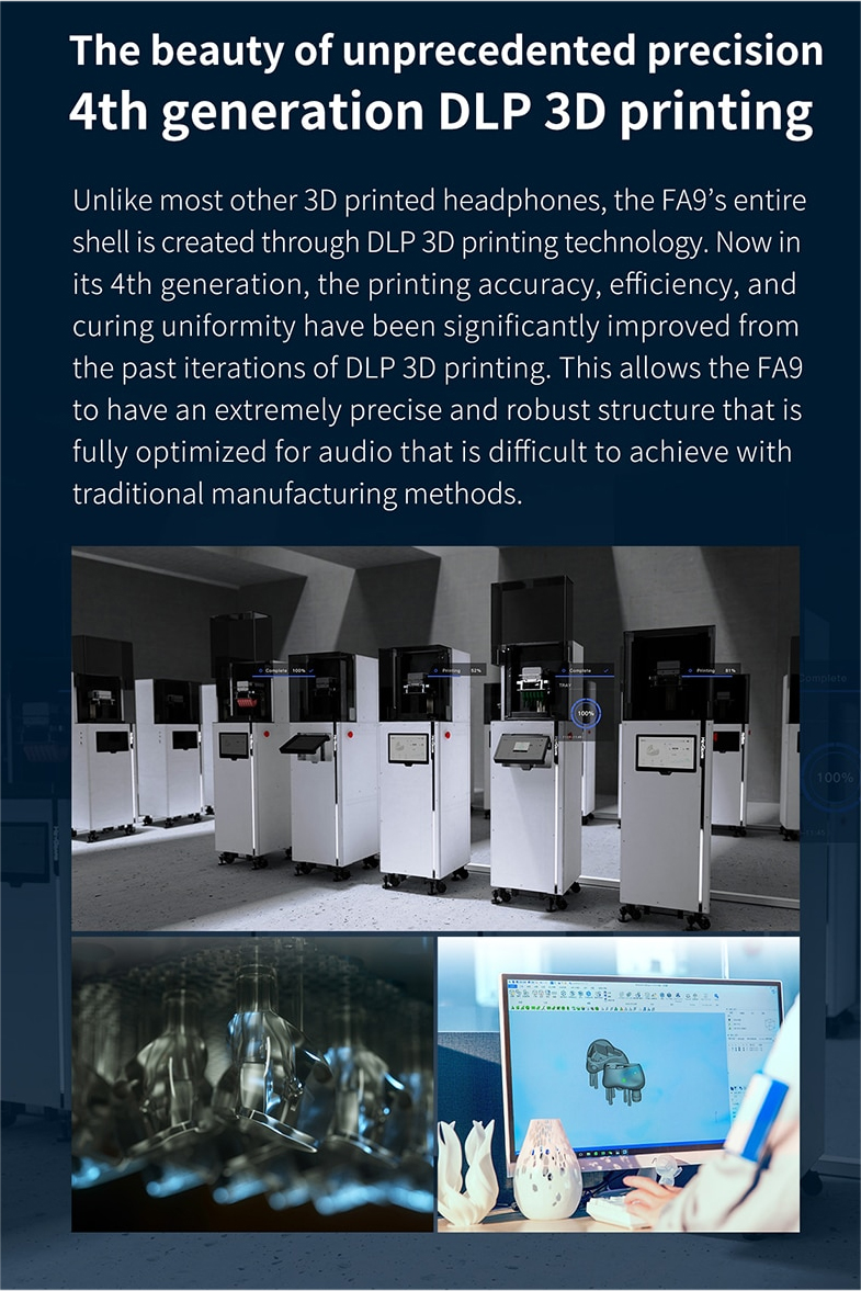 ขาย FiiO FA9 หูฟัง 6 ไดร์เวอร์ Knowles (6BA) 4-way Crossover ปรับแต่งเสียงได้ สาย monocrystalline ถัก8