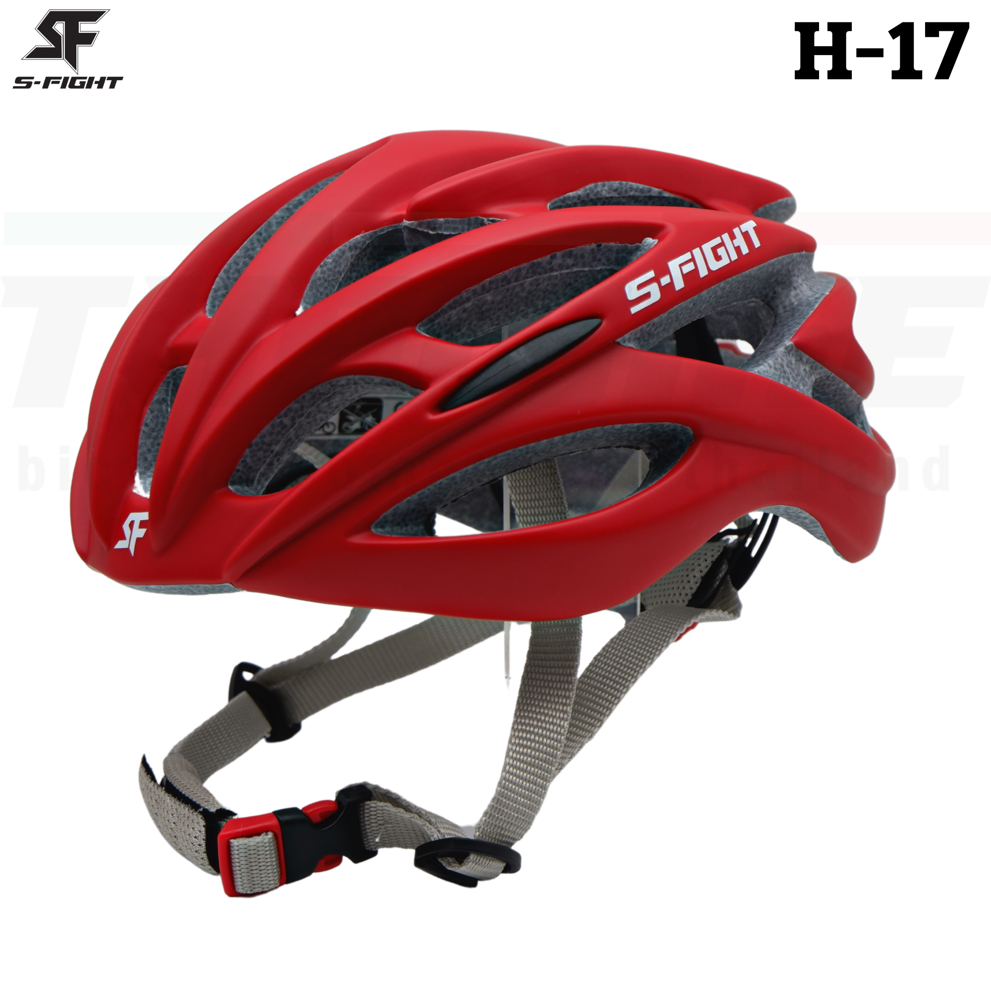 หมวกกันน็อคจักรยาน เสือหมอบ เสือภูเขา S-Fight รุ่น H-17