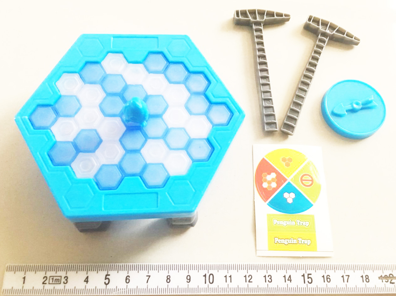 เกมส์ทุบน้ำแข็งกล่อง (เพนกวิน / กบ) 16 ซม.(1x6)