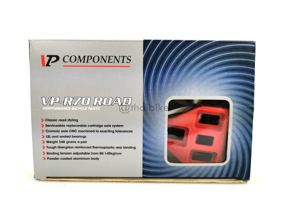 บันไดจักรยานแบบคลีตเสือหมอบ VP Components VP-R70 Alloy Clipless Pedals