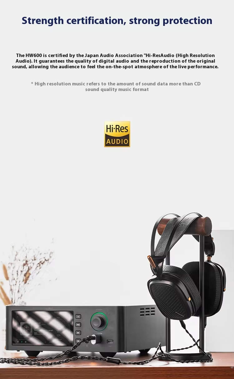[PreOrder] Shanling HW600 หูฟัง Headphone ไดรเวอร์ Planar รองรับ Hi-Res ประกันศูนย์ไทย