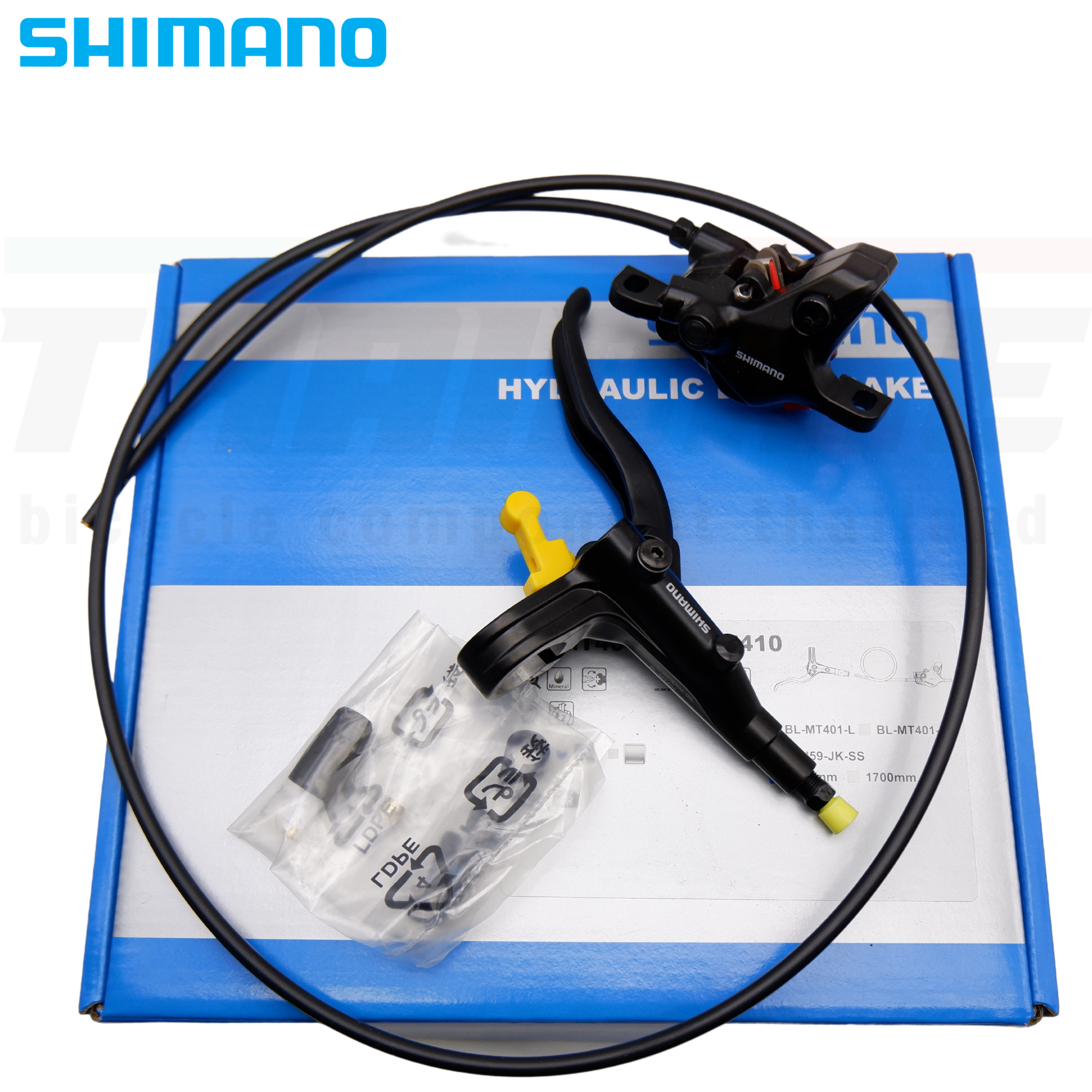 ชุดดิสเบรคจักรยานเสือภูเขา SHIMANO ALIVIO, BLMT401/BRMT410 พร้อมกล่อง