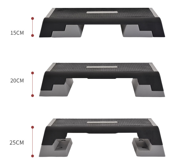 Body Step แท่นเหยียบสเตปออกกำลังกาย ทรงเหลี่ยม ปรับความสูง 3 ระดับ