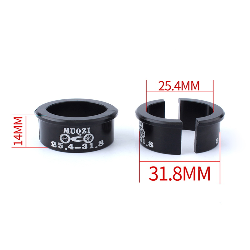 ตัวแปลงคอแฮนด์จักรยานจาก 25.4 เป็น 31.8 Shim Convert 25.4mm to 31.8mm Stem Adaptor