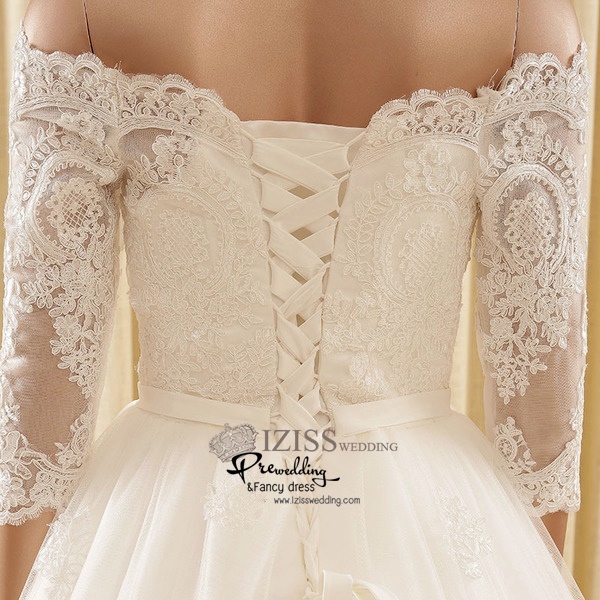 RM016 **งานตัดเกรด A**พรีออเดอร์ชุดราตรีหรูหรา ชุดแต่งงาน ชุดพรีเวดดิ้งสั่งตัดได้ค่ะ งานเกรดพรีเมี่ยม ตัดเย็บปราณีต สวมใส่สวยงามดุจเจ้าหญิง