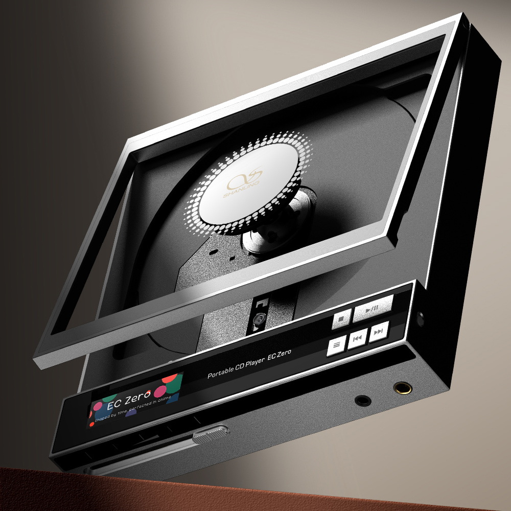 Shanling EC Zero เครื่องเล่นCDพกพา DAC AK4493S เสียงใส สำหรับผู้หลงใหลในแผ่นเสียง ประกันศูนย์ไทย