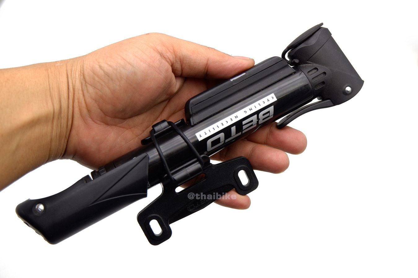 สูบจักรยานแบบพกพา beto mini CLD-027G มีเกจ์วัด