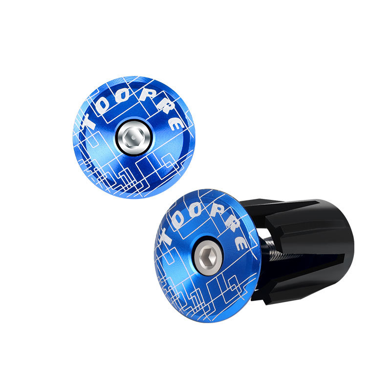 จุกปิดปลายแฮนด์เสือหมอบ เสือภูเขา ฝาปิดปลายแฮนด์อลูมิเนียม TOOPRE