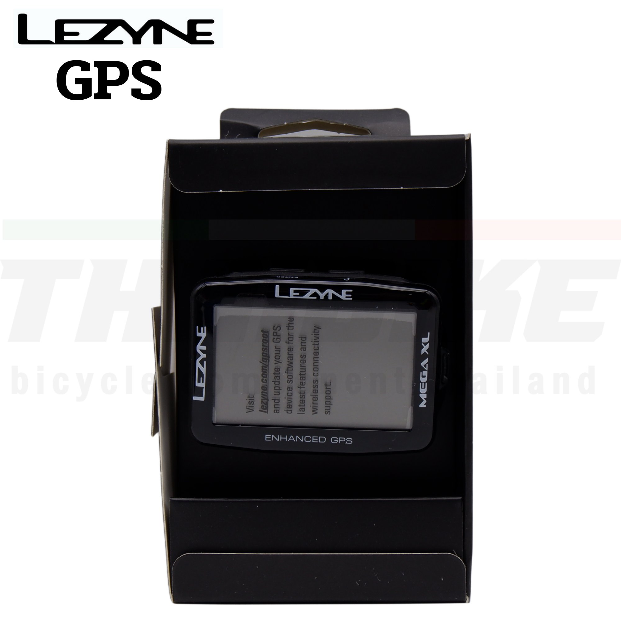 ไมล์จักรยาน LEZYNE Mega XL GPS ภาษาไทย หน้าจอ 2.7นิ้ว