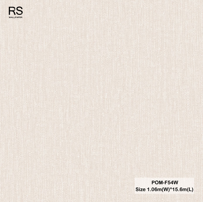 วอลเปเปอร์ลายผ้า สีน้ำตาลอมโอรส POM-F54W