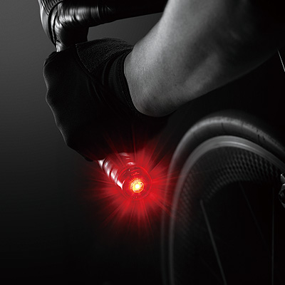 ไฟติดปลายแฮนด์จักรยาน CATEYE LOOP 2 SL-LD140-R-BE