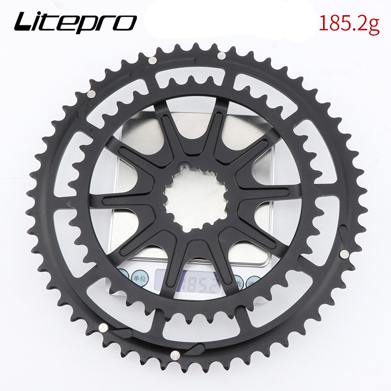 ขาจานจักรยาน Litepro EDGE PRO 53-39T 172.5mm