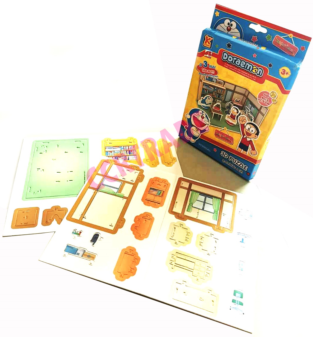 ตัวต่อโฟม 3 มิติ โดราเอม่อน 16x25.5 ซม.(ลิขสิทธิ์แท้)(1x6)