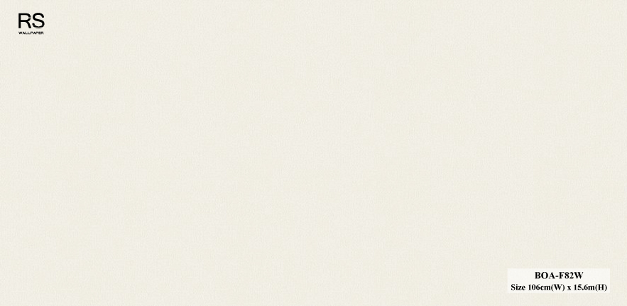วอลเปเปอร์สีพื้นครีม BOA-F82W