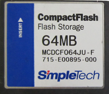 Simple Tech CF Card 64Mb