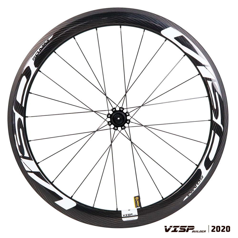 ล้อจักรยานเสือหมอบคาร์บอน VISP ECO SERIES 2020 Rim 50/50 MM 3K TWILL