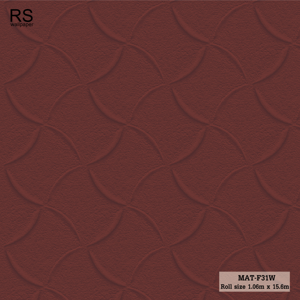 วอลเปปอร์ ลายหนัง สีแดง MAT-F31W