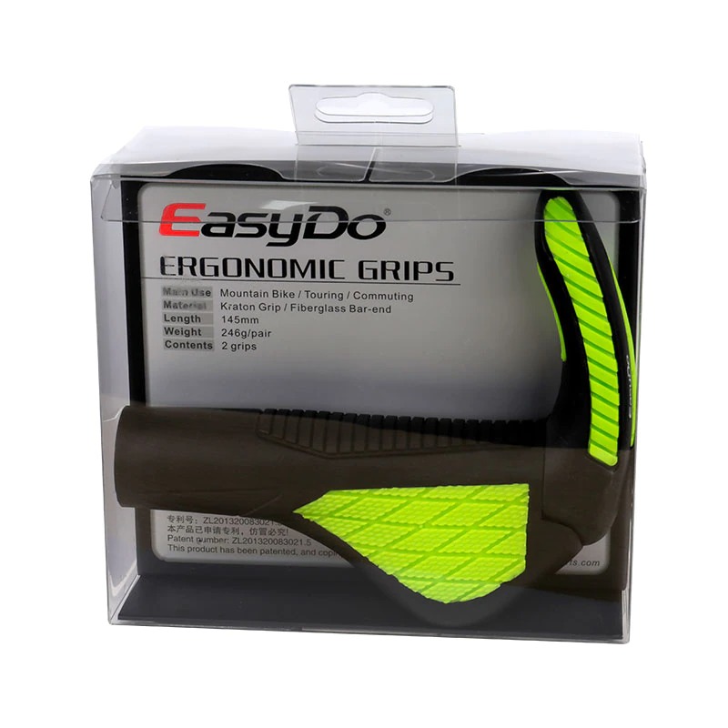 ปลอกแฮนด์จักรยานพร้อมบาร์เอนยี่ห้อ EASYDO รุ่น EGS-1